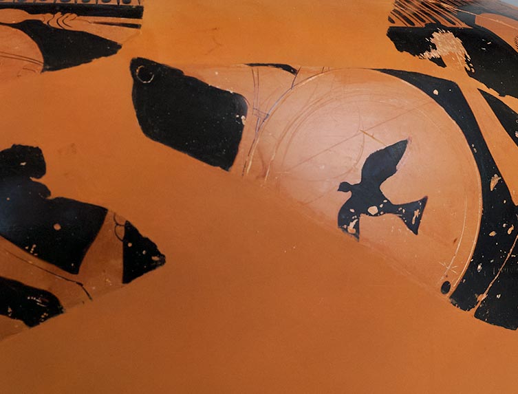 Detail showing another warrior