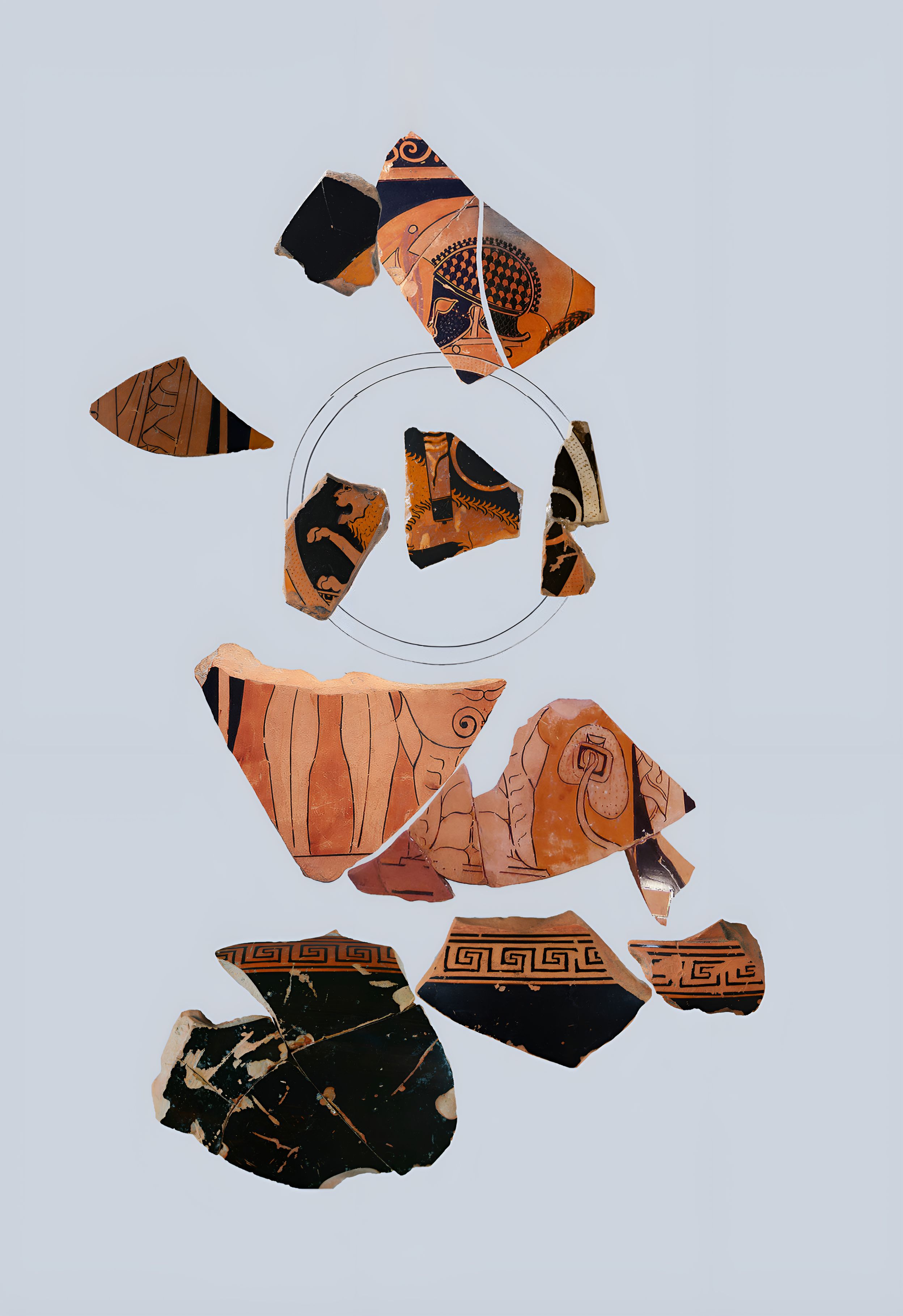 Montage of the fragments Princeton 2002-164 and Emory 2006.51.11