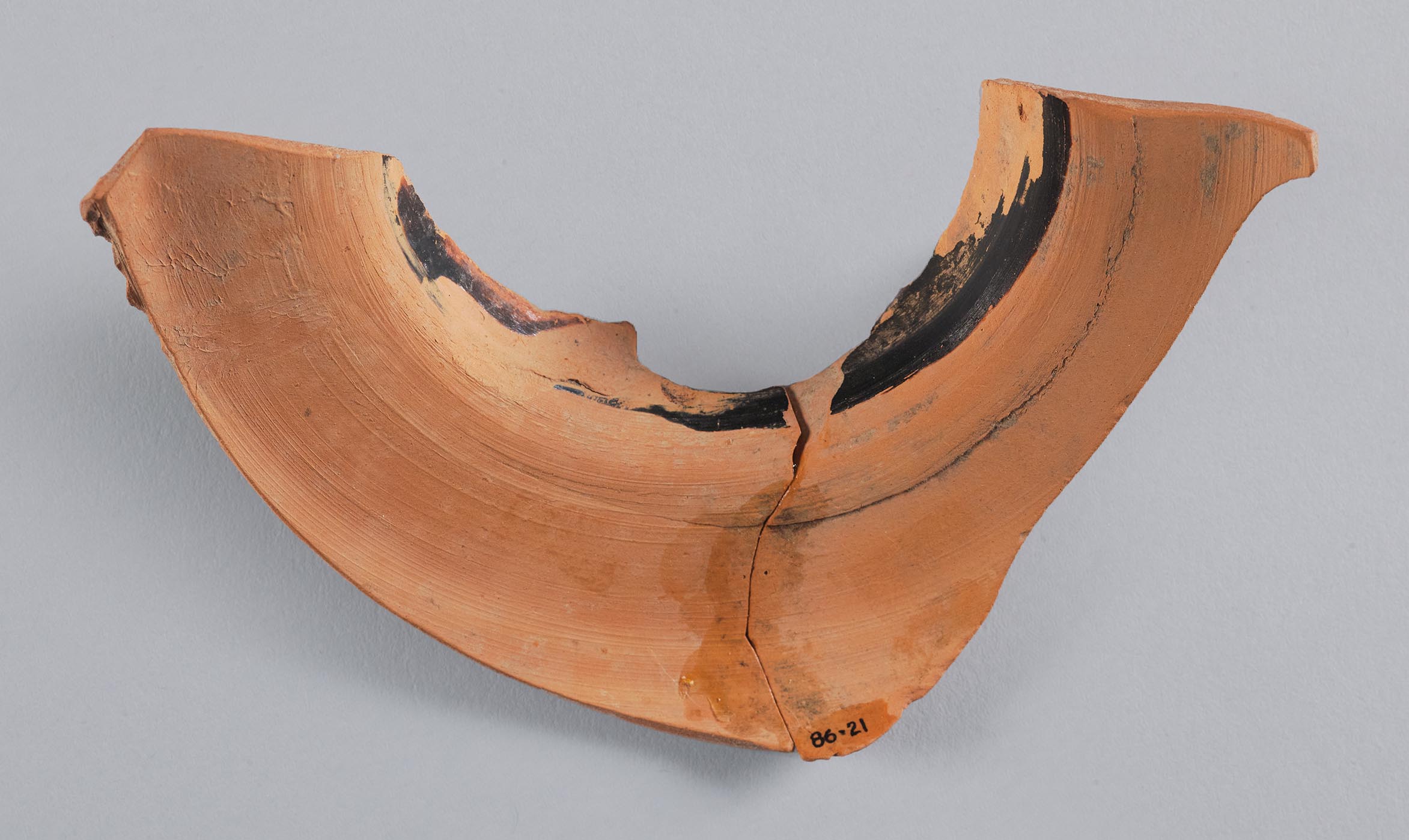 Interior view of the fragments